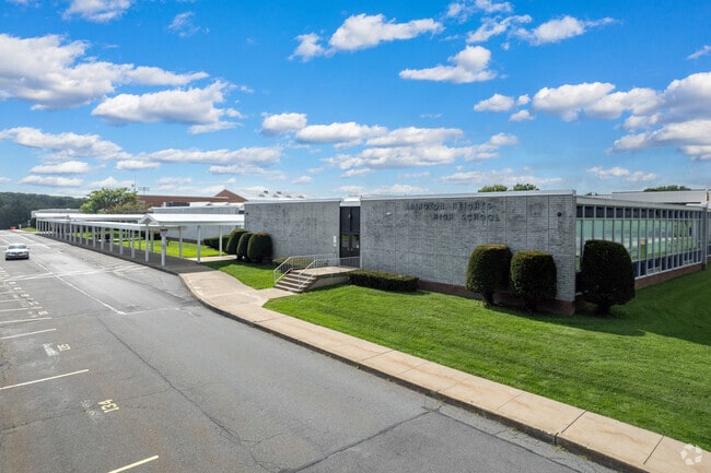 Abington Heights High School serves many communities.