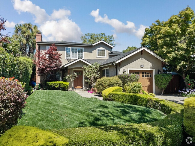 Lovely landscaping is the norm in Hillsborough.