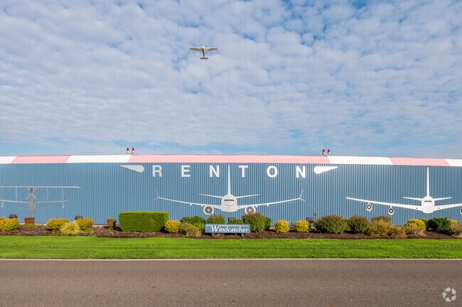 Central Renton neighborhood offers residents a small municipal airport.