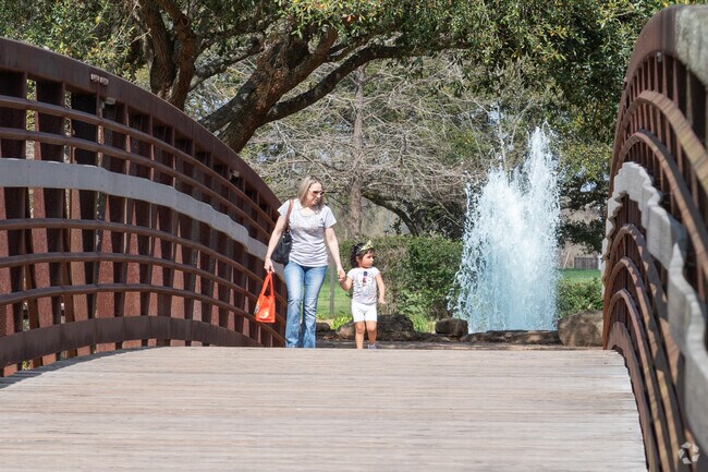 Oyster Creek Park, in Missouri City, offers scenic beauty and recreation.