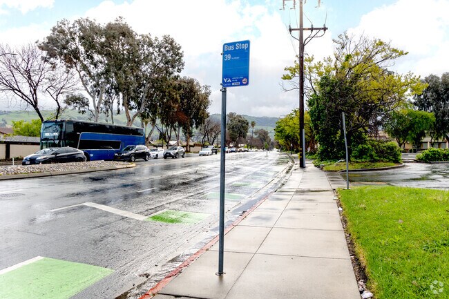 The Quimby neighborhood has several bus stops along Quimby Avenue.