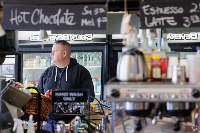 Ken's Deli serves freshly made pastries and sandwiches.