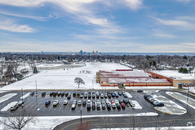 Heritage E-STEM Magnet School has a number of athletic fields on campus.