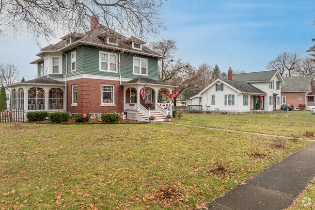 Historic homes on corner lots stand out in North Branch Township.