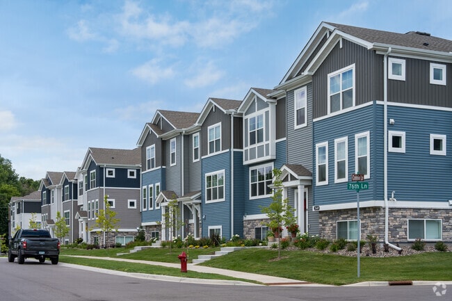 There is a recently constructed group of townhomes by M and I Homes in Inver Grove Heights.