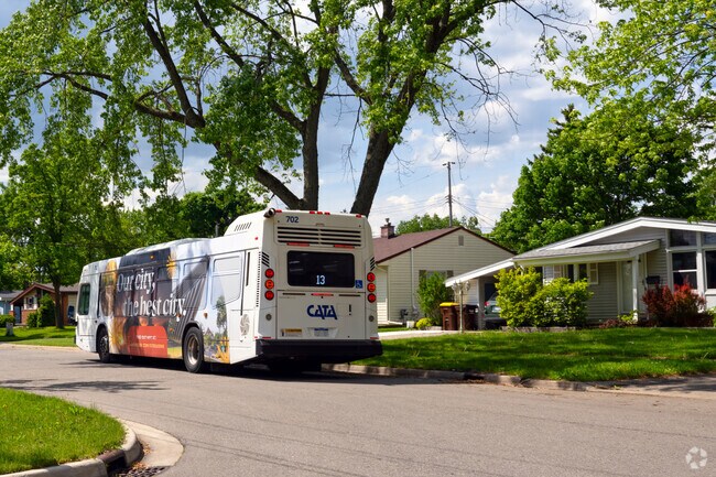 You can take a bus at one of the stops on Hopkins Rd. in Groesbeck.
