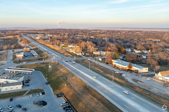 The main highway in Plattsmouth is U.S. Highway 75.