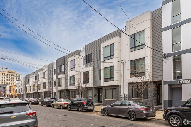 Town homes are a popular option for residents of the Ludlow neighborhood.