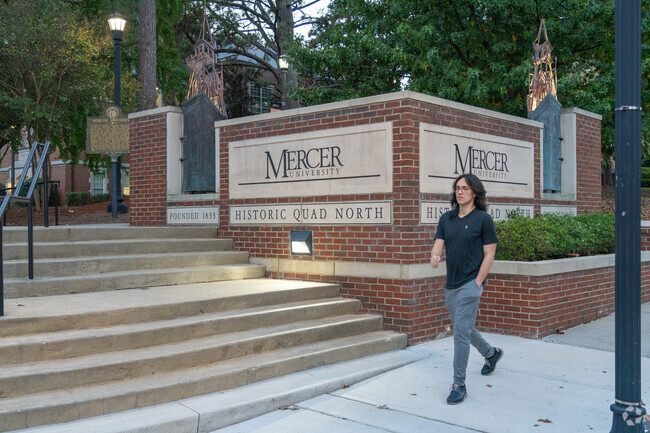 Mercer University in Tindall Heights first opened in 1833, is a private research university.