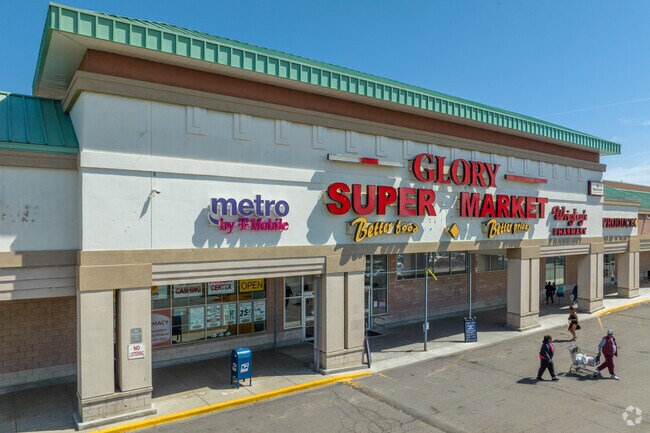 You can pick up groceries at several Highland Park markets including Glory Super Market.