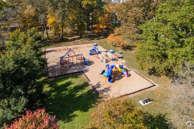 McMillen Park in Fort Wayne has a great playground with many activites.