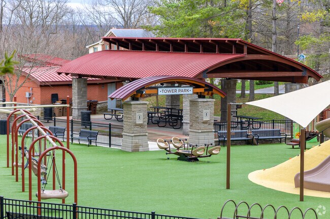 Tower Park has nearly 90 acres and is located on the city’s former military base.