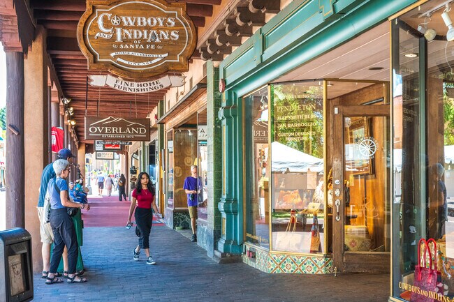 A plethora of shopping is available just a few miles away in Downtown Santa Fe.