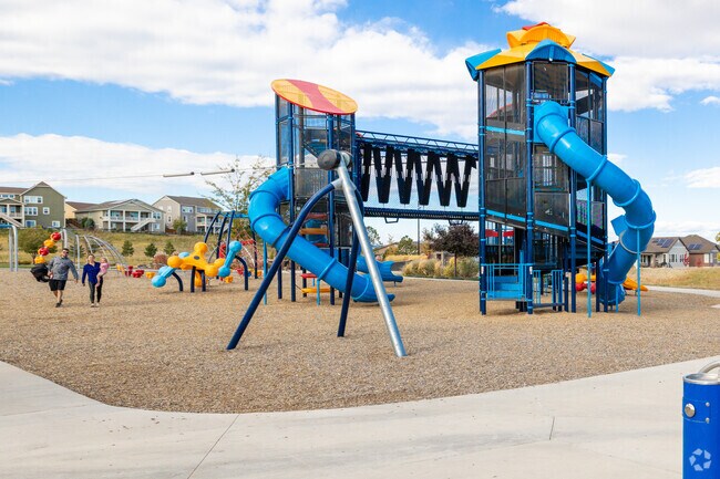 Enjoy the slides and obstacle courses that Deputy Zack Park has to offer.