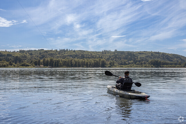 Columbia River access is a short drive from Coal Creek.