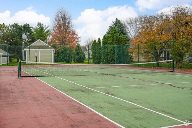 Tennis courts can be found throughout Central Merrillville.