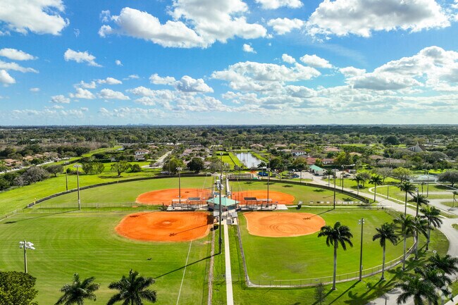The very spacious Bamford Sport Complex that is only a few miles drive from Arrowhead.