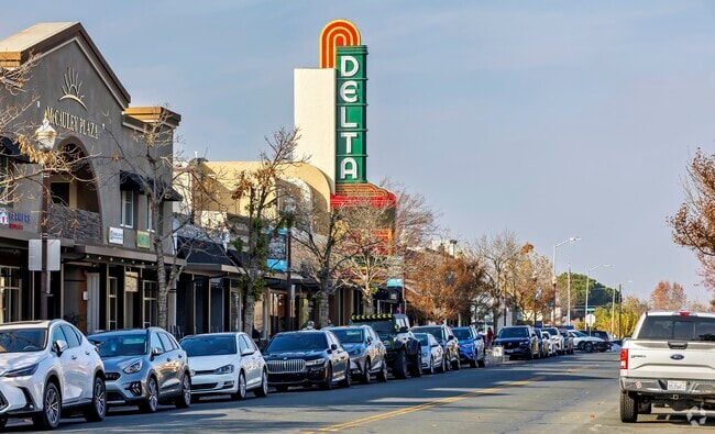 Residents of Brentwood flock to Delta Theater to catch movies.