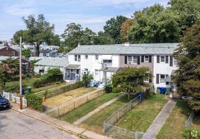 Two-story homes are common in Orchard Ridge.