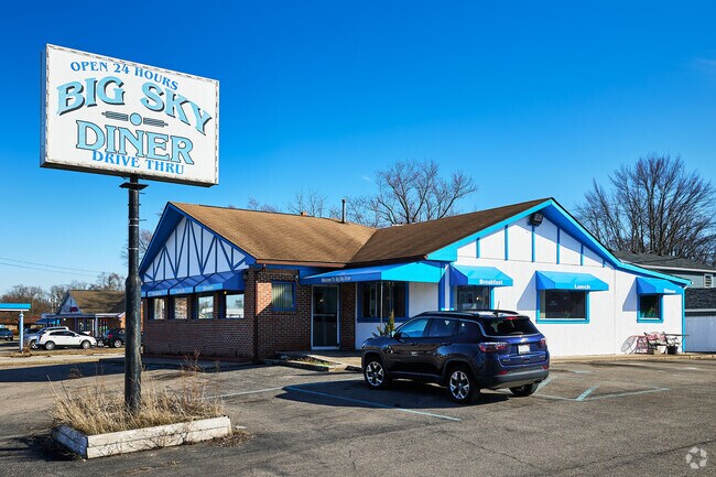 Big Sky Diner is a 24-hour spot serving traditional diner fare in Nancy Park.