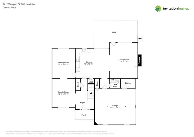 2412 Westport Cir SW, Marietta, GA 30064 - photo 2