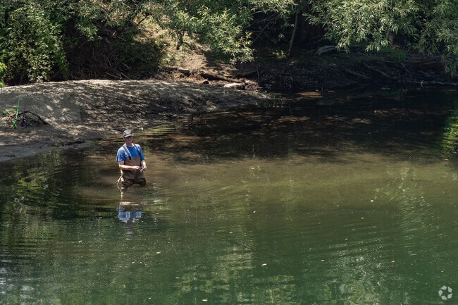 The Battenkill River flows 27 miles through Salem, NY.