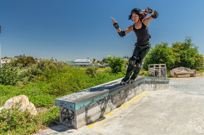 A modest skate park can be found at Dorothy Petway Park.