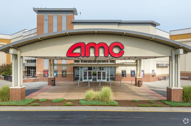 Residents can catch dinner and a movie at the AMC Dine-In 9 at Holly Springs Town Center.