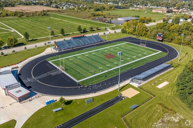 Bradford High School has a fantastic sports complex.