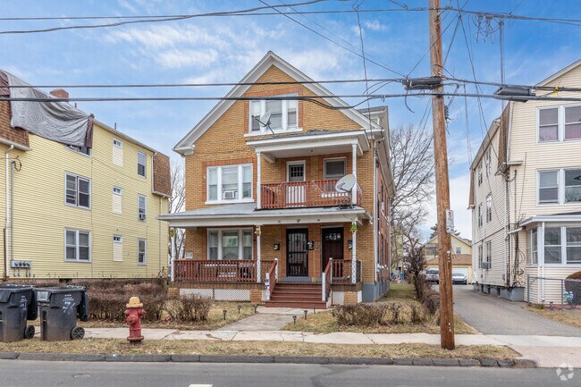Duplex-style homes can be found in various parts of the South End neighborhood.