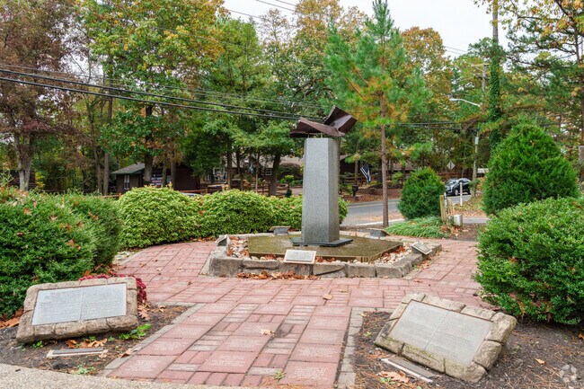 Residents and visitors can take a moment to stop by the Medford Lakes 9/11 memorial statues, located at the center of town.