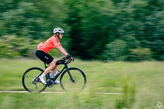 Ride your bike alonng the Great Miami Trail near the Douglass neighborhood.