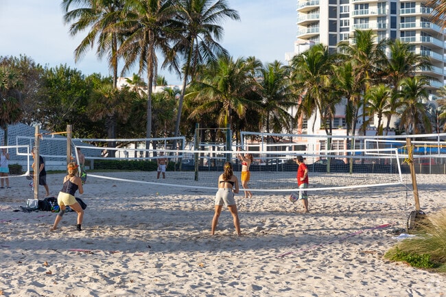 Normandy Isle locals drive five minutes to enjoy the beach park on 79th Street.