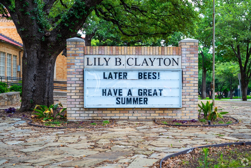 Lily B. Clayton Elementary strives to provide quality education to its students.