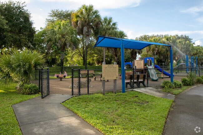 Lake Clarke Shores Community Park in Lake Worth, FL is a quiet hidden gem for local residents.