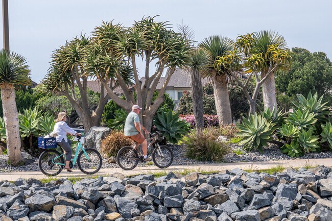 Channel Island Harbor is a great place nearby to ride bikes.