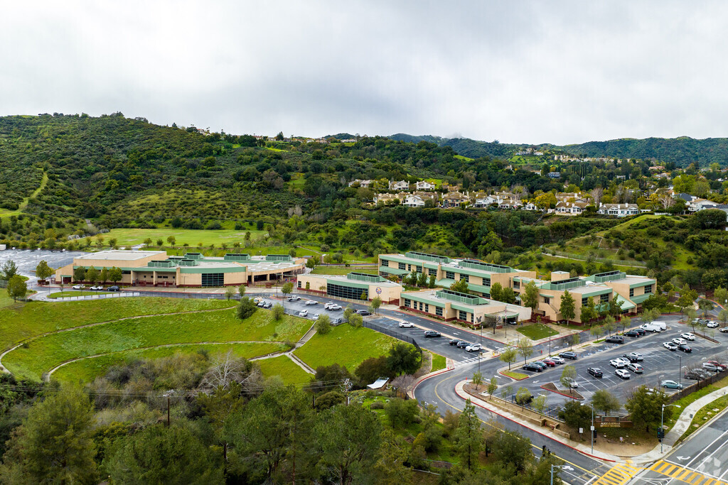 Aerial of Alice C. Stelle Middle School