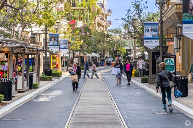 Walk around the Americana at Brand, just 10 minutes from Oakmont.
