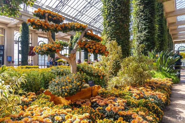 Nearby Longwood Gardens is one of the East Coast's most famous conservatories.