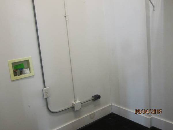 Washer/Dryer Connection