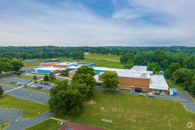 John Dickinson School in Wilmington is tucked away on Milltown Rd.