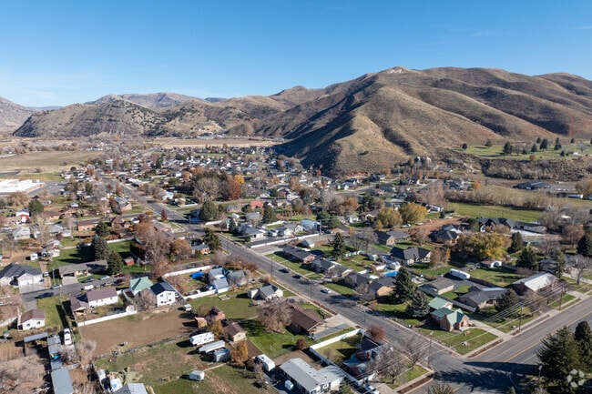 Morgan is a small Utah city framed by Wasatch Range peaks.