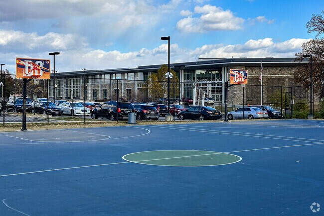 Basketball Courts at Brookland Middle School