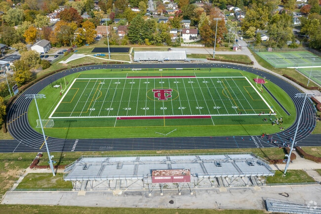 Tates Creek High School is known for its football team.