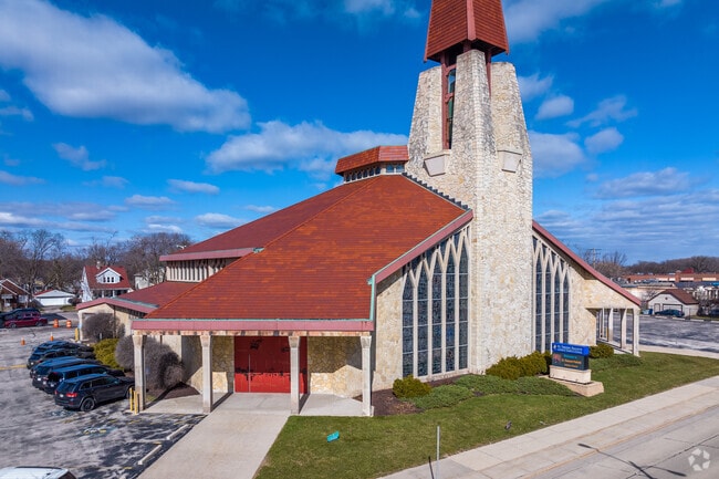 St. Vincent Pallotti church in Honey Creek Parkway.