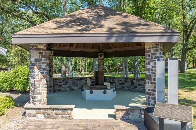 Red Run Park offers a tribute to those who were lost on September 11th.