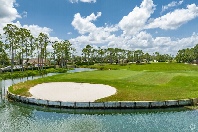 The par 72, 18 hole championship golf course at Heritage Pines will test your golf skills.