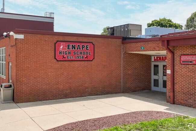 Lenape High School has just under 1,900 students in grades 9-12.