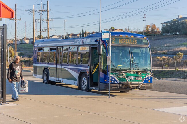 The Waterfront is served by the Westcat Bus line.