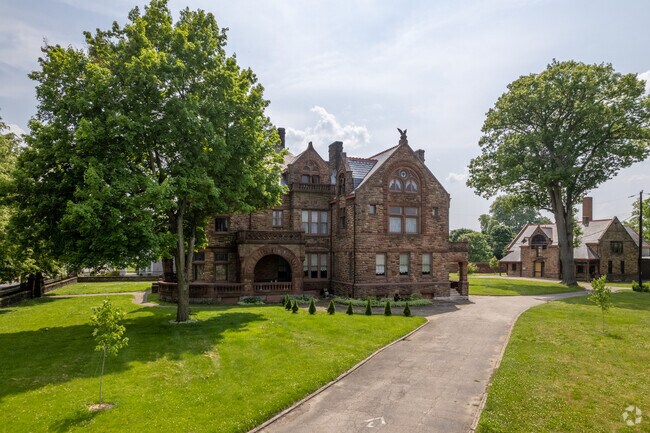 Church has homes that date back to the 1800's such as the Sorg Mansion.